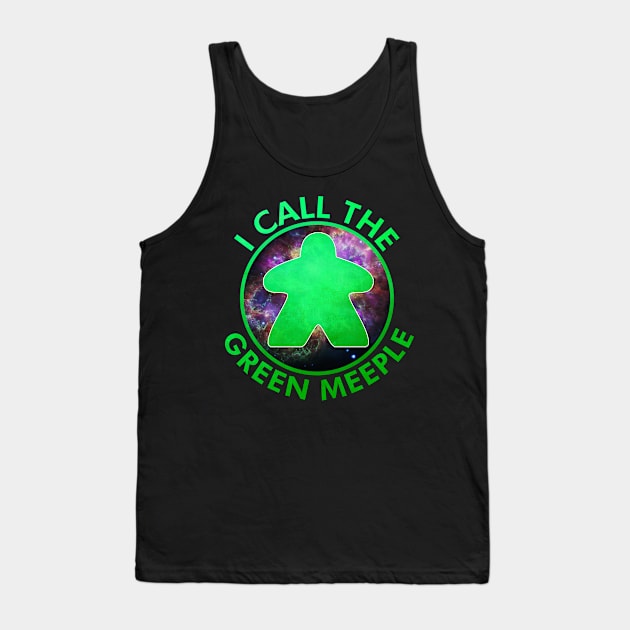 I Call the Green Meeple Tank Top by GorsskyVlogs